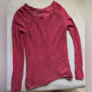 Maurices Raspberry Knit Sweater
